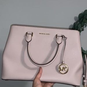 Pale pink Michael Kors bag